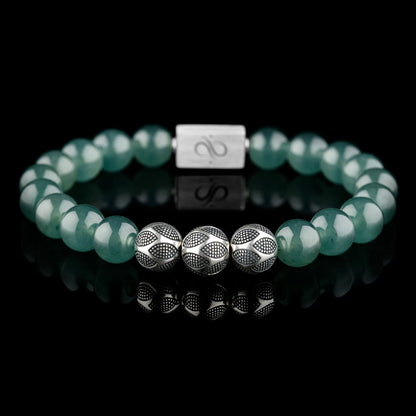 Burmese Green Jade Nascor Bracelet X (10mm)