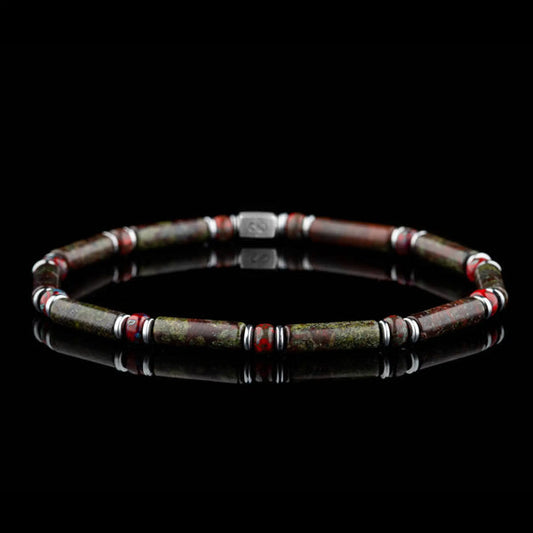 Dragon Blood Jasper Bracelet V (4mm)