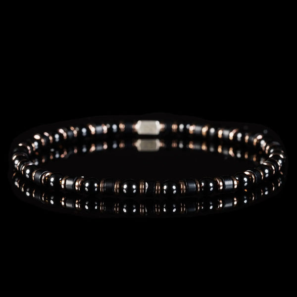 Black Onyx Bracelet V (4mm)