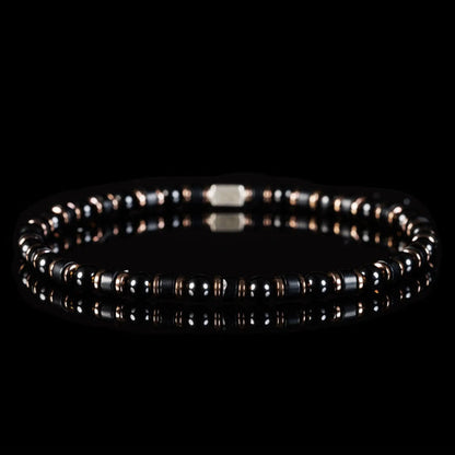 Black Onyx Bracelet V (4mm)